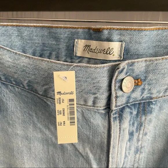 Madewell The Perfect Vintage Jean in Ellicott Wash Plus Size 37 / US 24 - Picture 9 of 13